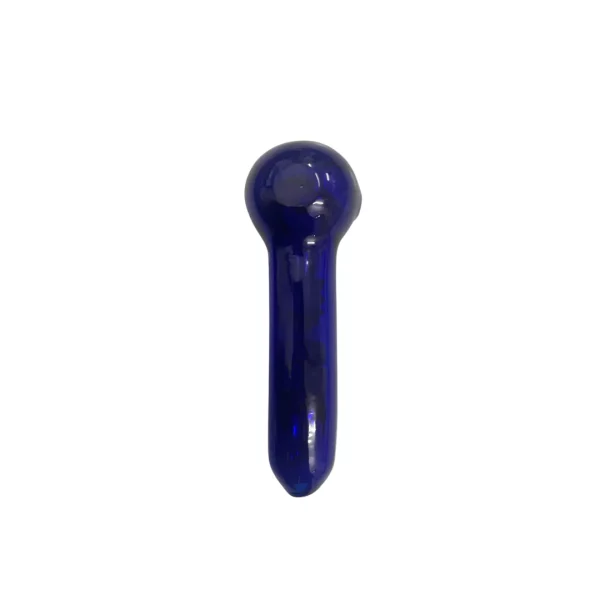 blue glass hand pipe